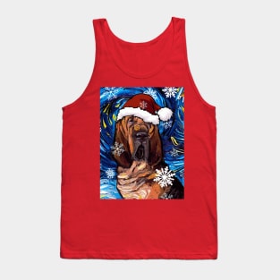 Bloodhound Santa Tank Top